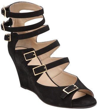 Chloé buckled wedge sandals