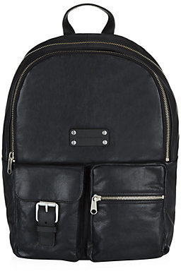 Marc by Marc Jacobs Super Trooper Leather Backpack