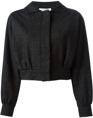 J.W.Anderson speckled cropped jacket