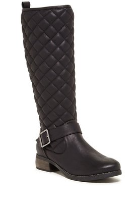 C Label Cathy Quilted Riding Boot