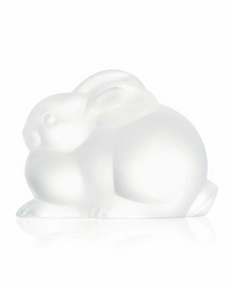 Lalique Resting Rabbit" Sculpture