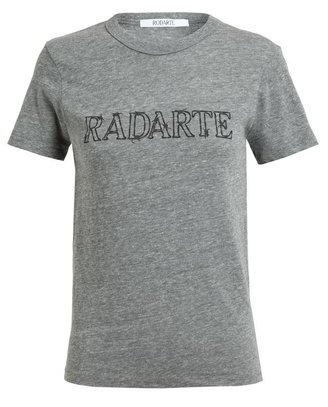 Rodarte Barbed Wire Radarte Printed T-shirt