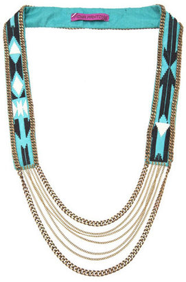 Fiona Paxton Gold Necklace in Turquoise Women