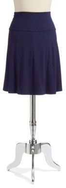 Lord & Taylor Stretch Waistband Skater Skirt
