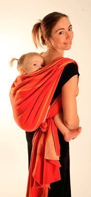 Chimparoo Woven Wrap Baby Infant Carrier Sling 100% Cotton Birth - 3-4 Yrs Regular Sol