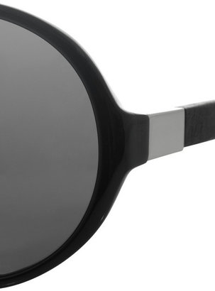 The Row Oversized round-frame acetate sunglasses