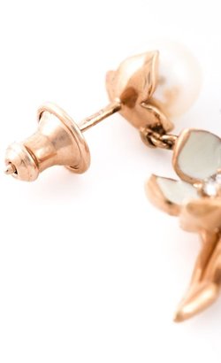 Shaun Leane 'Cherry Blossom' diamond earrings