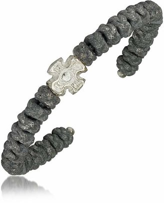 Silver Cross Popovac Be Unique and Knots Bangle Bracelet