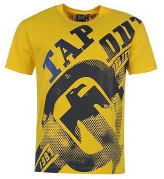 Tapout Mens Large Eagle Graphic Print Crew Neck T Shirt Tee Top Casual Fashion