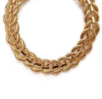 Forever 21 Sleek Chain-Link Collar Necklace
