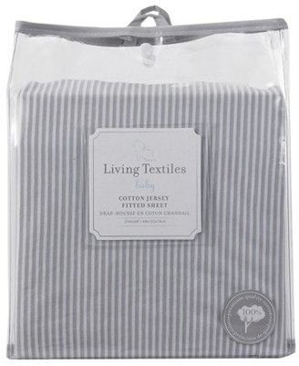 Living Textiles Fitted Jersey Crib Sheet