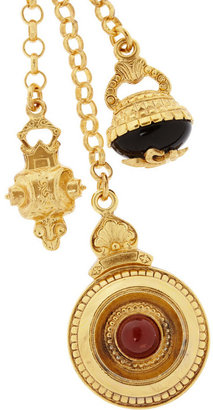 Ben-Amun Gold-plated charm necklace