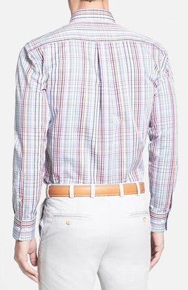 Peter Millar 'Seaside' Regular Fit Plaid Sport Shirt