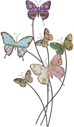 Linea Six Butterflies Wall Art
