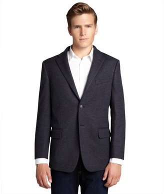 Joseph Abboud navy stretch wool two button sportscoat