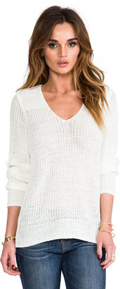 Joie Flanna Linen Sweater