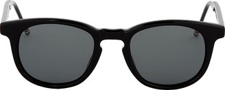 Thom Browne Black Round Sunglasses