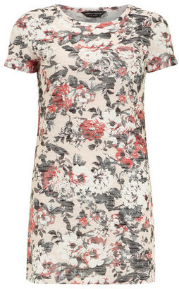 Dorothy Perkins Nude Floral Textured Tunic