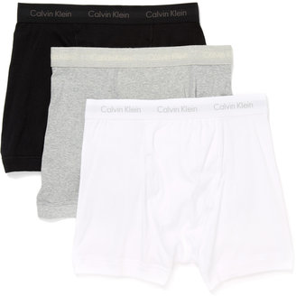 Calvin Klein Underwear Stretch Cotton Boxer Briefs (3 Pack)