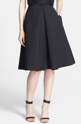 Tibi 'Lia' Jacquard Midi Skirt