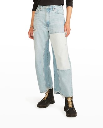 ÉTICA Devon Rework Wide-Leg Denim Jeans