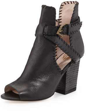 House Of Harlow Minnie Whipstitch Cutout Bootie (Stylist Pick!)