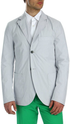 Jil Sander Reversible light grey cotton jacket