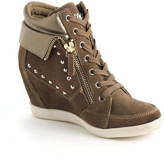 guess hidden wedge sneakers