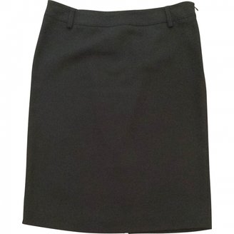 D&G 1024 D&G Black Wool Skirt