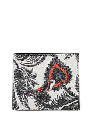 Givenchy Paisley Faux Leather Classic Wallet