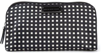 Marc by Marc Jacobs checked make-up bag