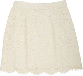 Dolce & Gabbana Floral Lace Skirt