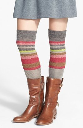 Smartwool Stripe Chevron Merino Wool Blend Over the Knee Socks (Online Only)