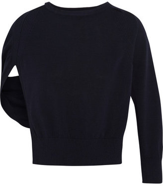 J.W.Anderson Cape-style cotton sweater