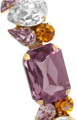 Dolce & Gabbana Gold-plated Swarovski crystal headband