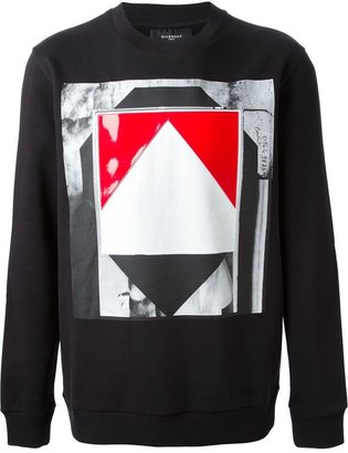 Givenchy geometric print sweater