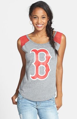 Wright & Ditson 'Boston Red Sox' Sleeveless Graphic Tee (Juniors)