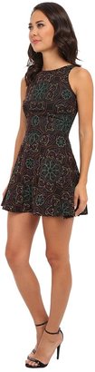 Kas Kalina Embroidered Fit N Flare Dress