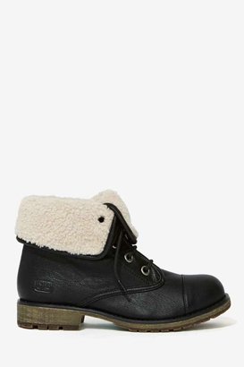 Nasty Gal Get It Right Shearling Boot