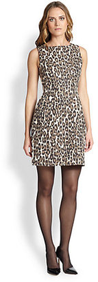 Kate Spade Autumn Leopard-Print Dress