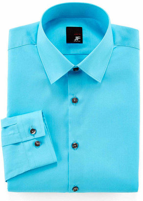 Jf J.Ferrar JF Slim-Fit Easy-Care Dress Shirt-Big & Tall