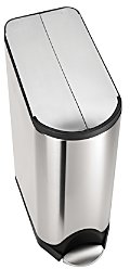Simplehuman 45-Liter Butterfly Step Garbage Can