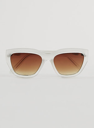 Topman Quay Clear Sunglasses*