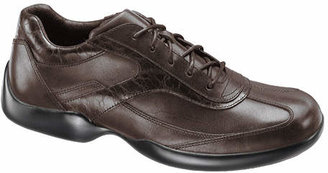 Aetrex Men's Gramercy Wave Lace-up - Brown Diabetic Shoes