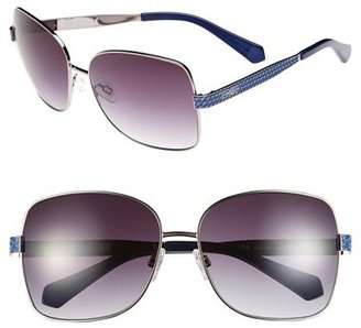 Kenneth Cole Reaction 60mm Sqaure Sunglasses