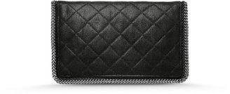 Stella McCartney Falabella Quilted Fold Over Clutch
