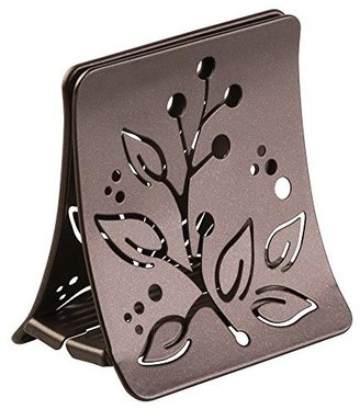 InterDesign Buco Napkin Holder for Kitchen Countertops, Table - Bronze