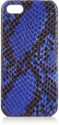 The Case Factory Snake-effect leather iPhone case