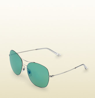 Gucci Techno Color Ultra-Light Rounded Square Sunglasses