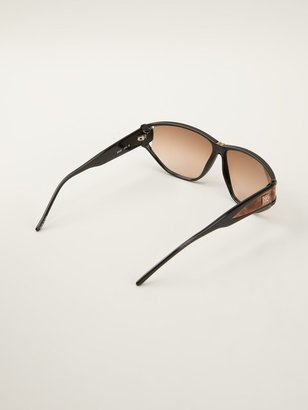 Givenchy Pre-Owned 1970s Geometric Frames Sunglasses